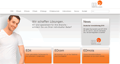 Desktop Screenshot of edcud.de