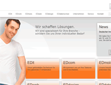 Tablet Screenshot of edcud.de